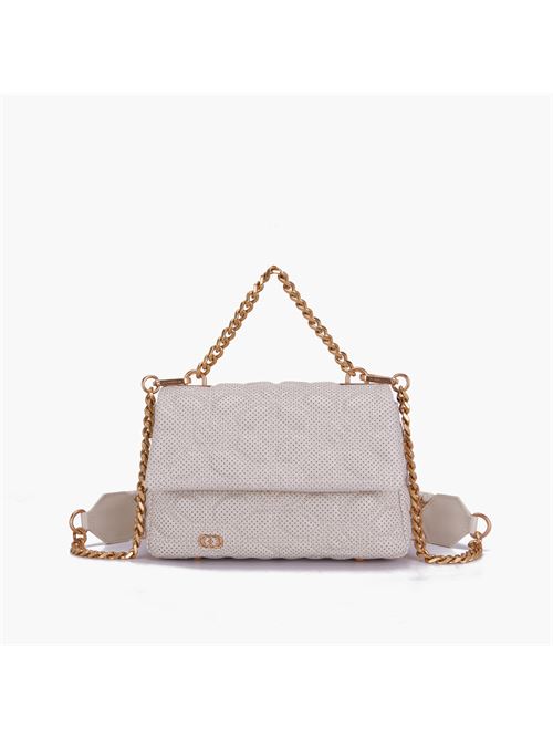 borsa media a mano stich&spoon stephy La carrie | 141P-BA-114-LEA/IVORY